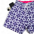 Load image into Gallery viewer, "Bali-Batik" Beach Shorts side-pocket