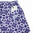 Load image into Gallery viewer, "Bali Batik" Beach Shorts back-pocket