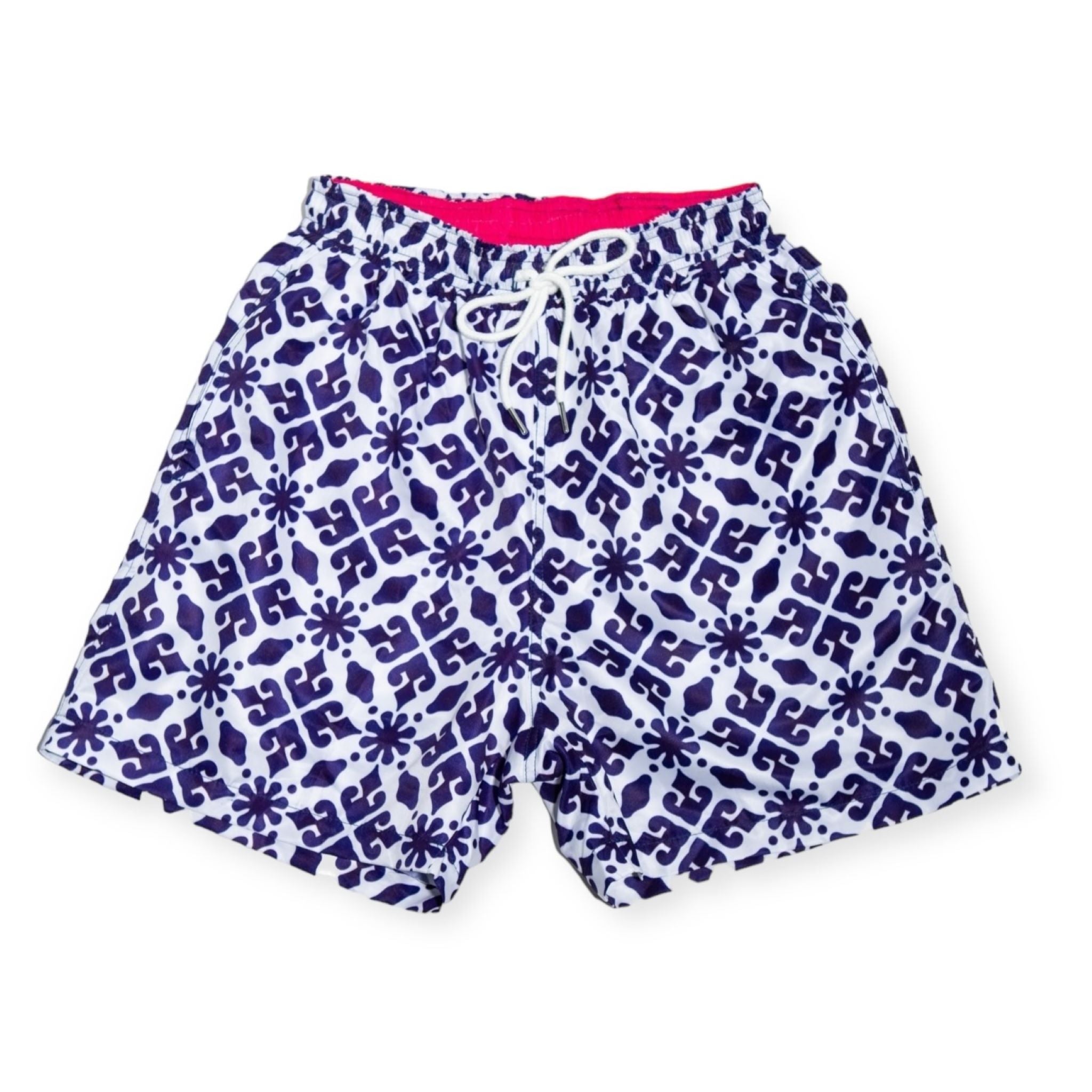 "Bali Batik" Beach Shorts front-side