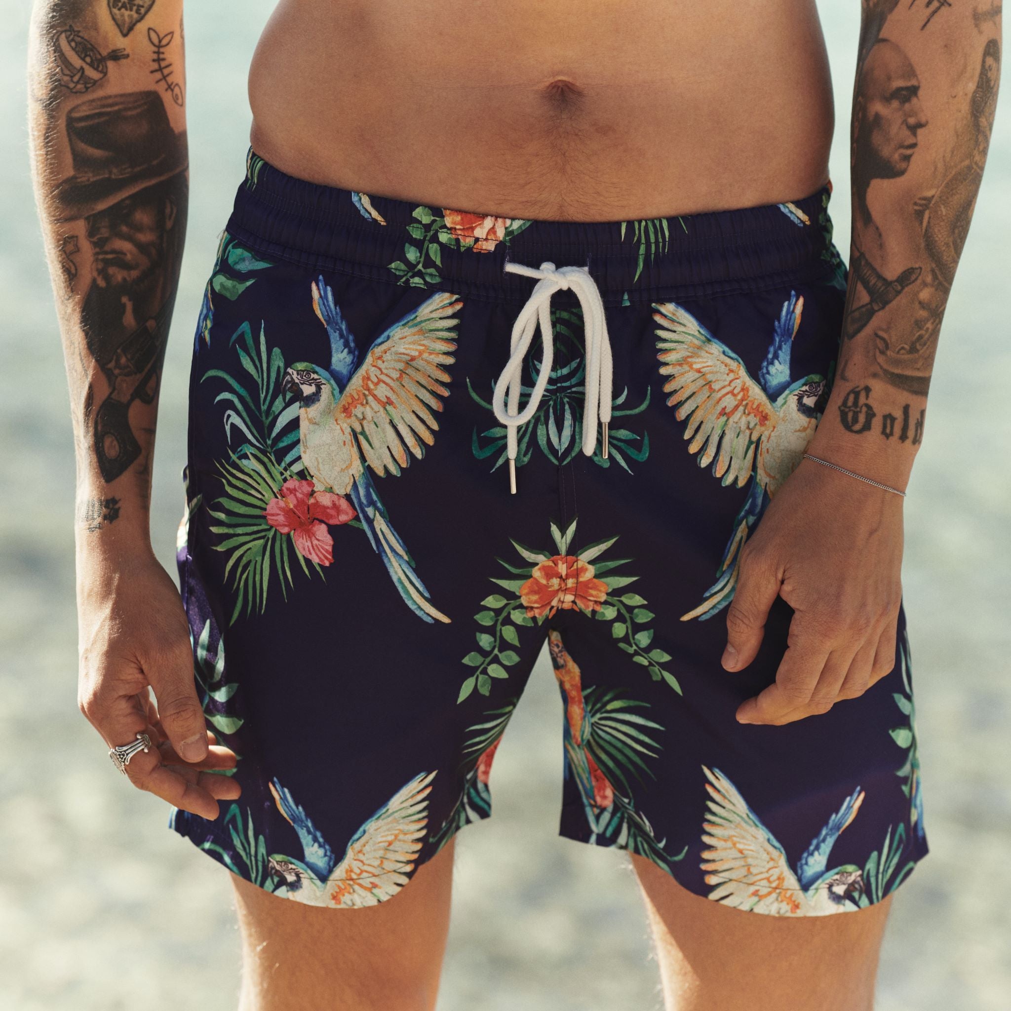 "Tropicana" Beach Short